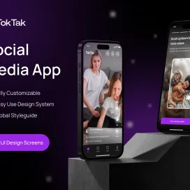 Toktak Social Media App Ui Kit